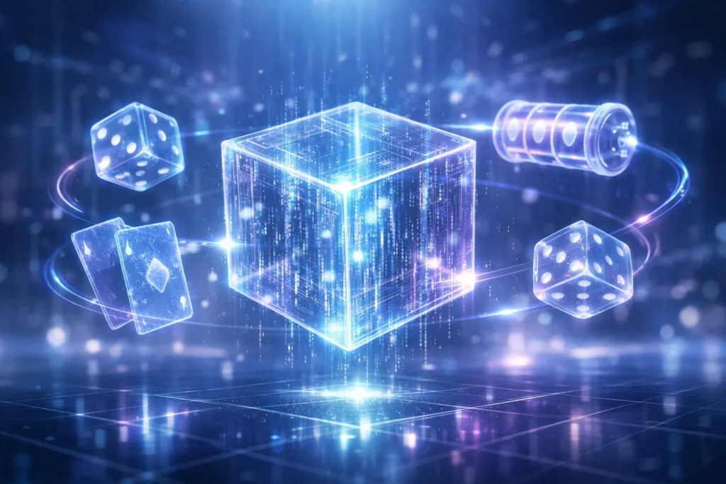 Provably Fair Blockchain Gaming Concept